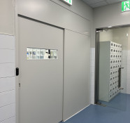 건국대 동물병원 수술실자동문