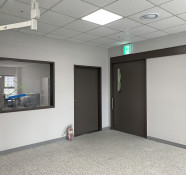 삼일병원 연유리창및 차폐반자동문